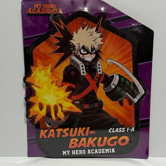 Crunchyroll My Hero Academia Katsuki-Bakugo class 1-A wooden wall decor 10”x12” - Picture 9 of 10